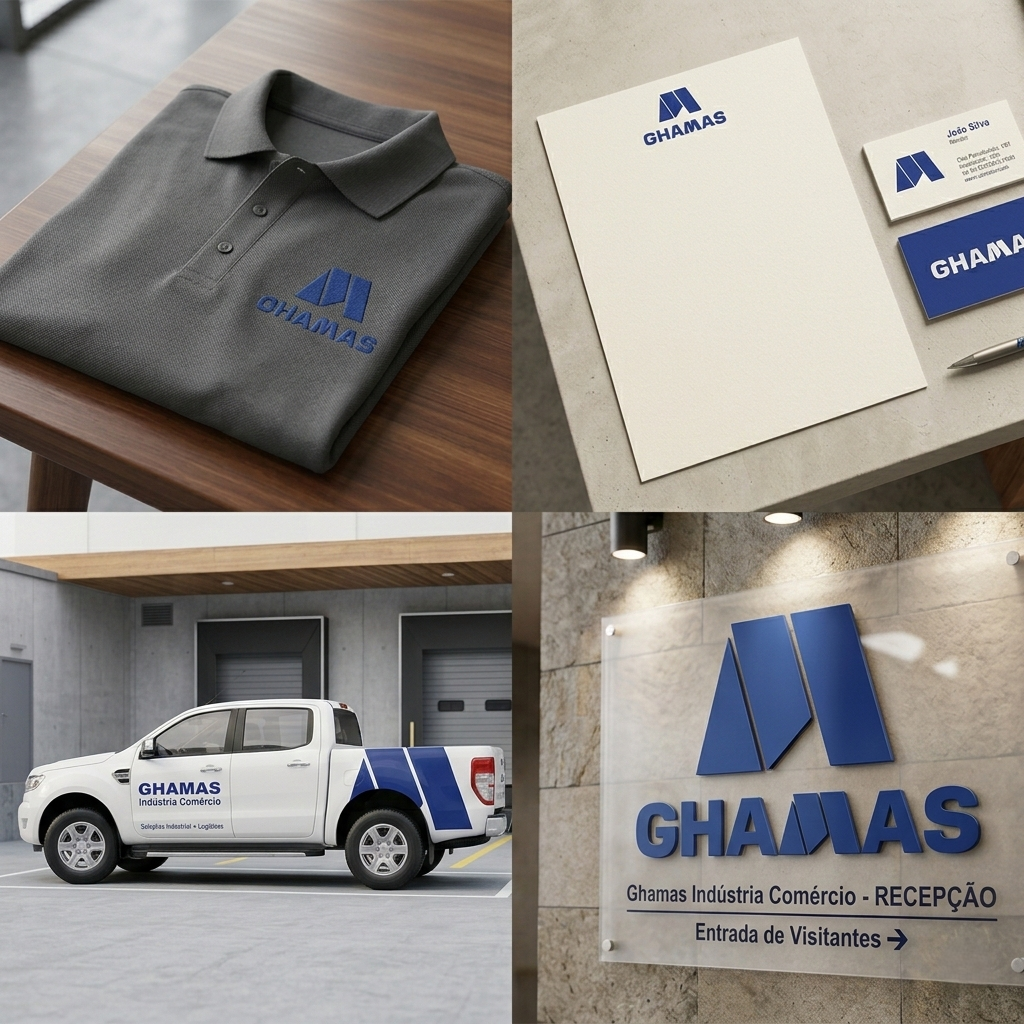 Branding Ghamas - Identidade Visual